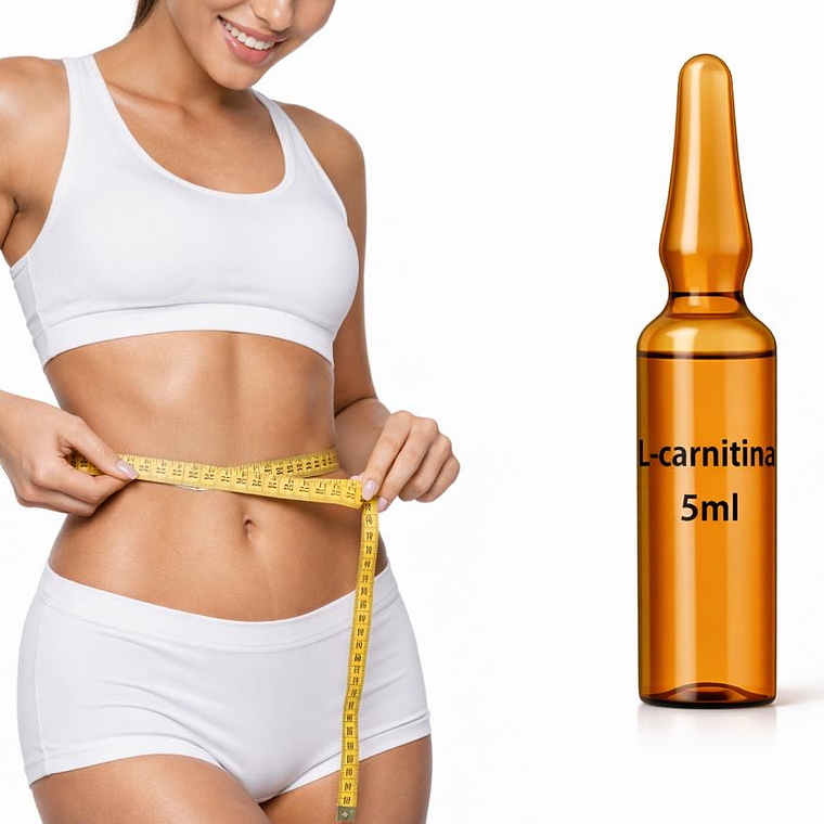 Ampollas L-carnitina, pack 5 unidades, 5ml cada una 1