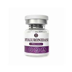 Hialuronidasa 1500UI + reconstituyente, coreana 