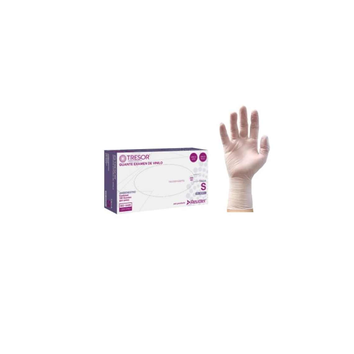 Guante examen vinilo 1