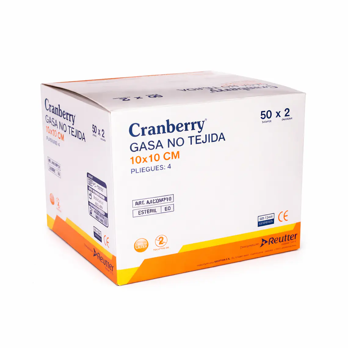 Gasa estéril no tejida 10X10 CM - Caja 50 unidades 1