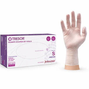 Guante de Vinilo Desechable - Caja 100 unidades