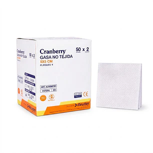 Gasa Estéril No Tejida 5 x 5 cm - Caja 50 unidades