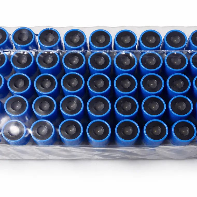 Tubos al Vacío para Toma de Muestra Tapa Celeste 3,0 mL - Rack 50 unidades 3