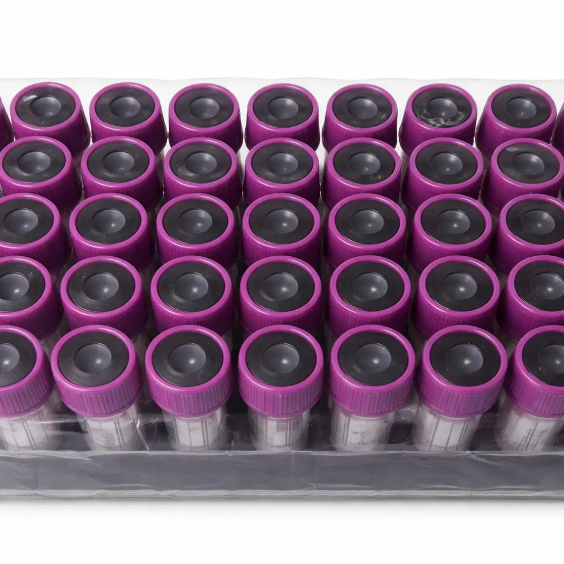 Tubos al Vacío para Toma de Muestra Tapa Lila 3 mL - Rack 50 unidades 3