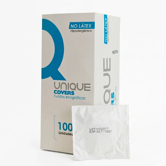 Protectores de sonda sin latex UNIQ  COVERS