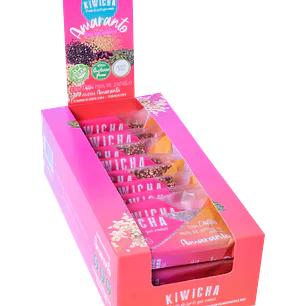 Pack Kiwicha 12 Barras Energéticas Amaranto 