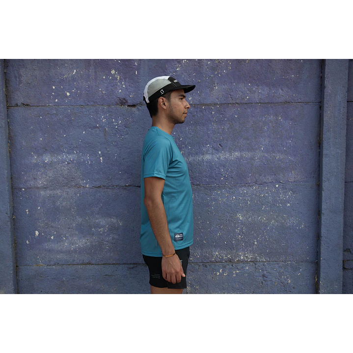 Polera Azul - Manga Corta 3