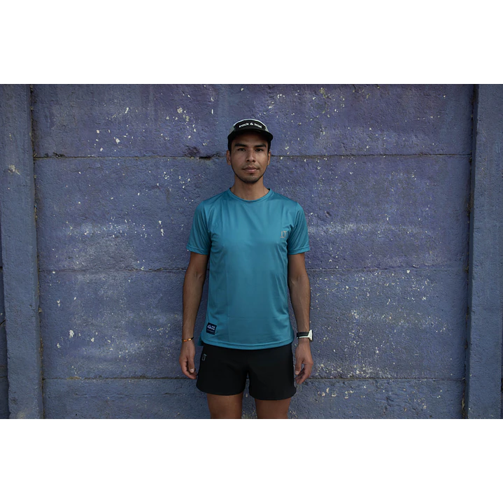 Polera Azul - Manga Corta 1