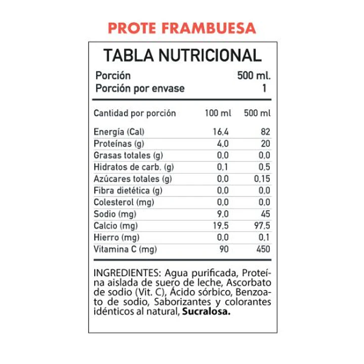 Proteína líquida Whey Protein Isolate 500 cc 7