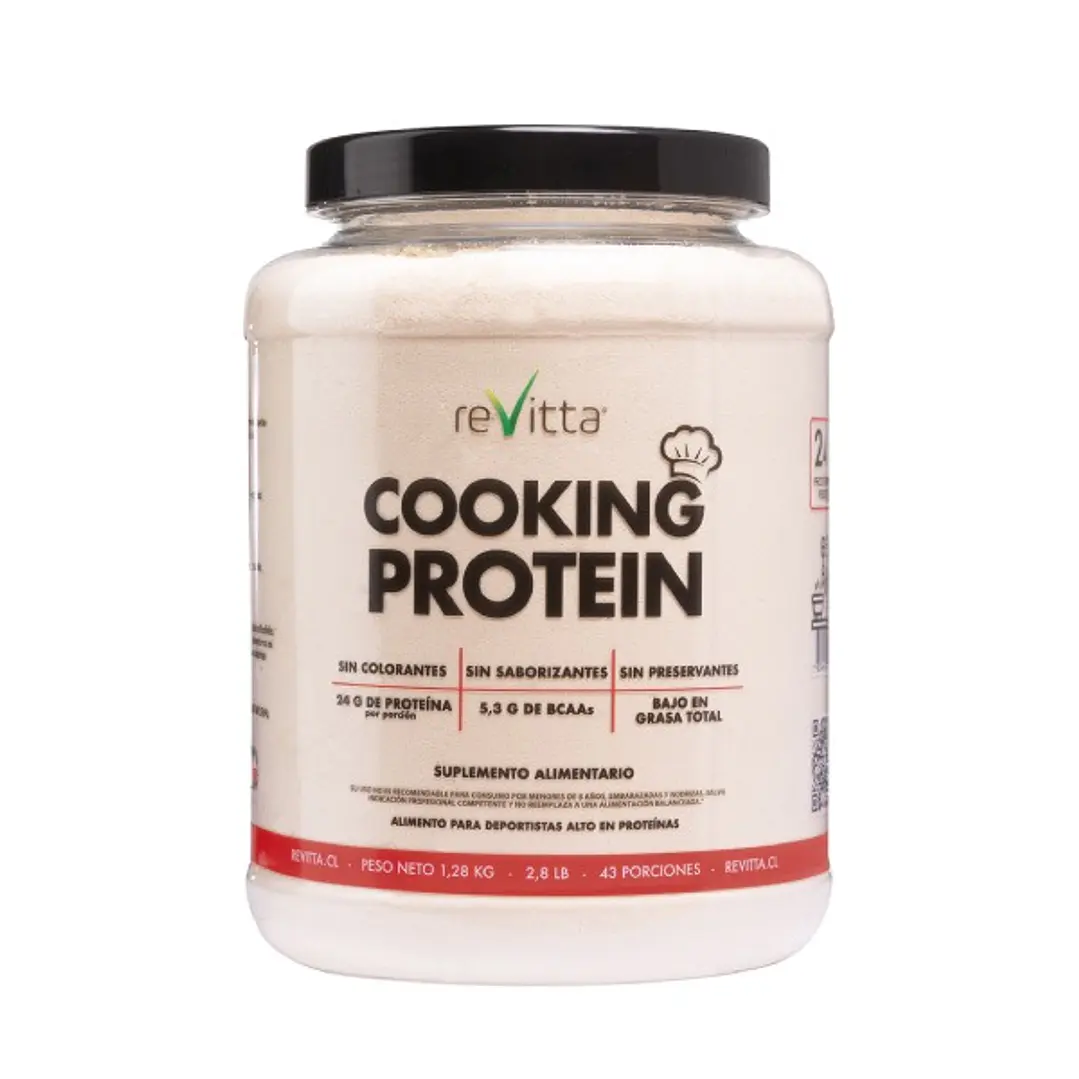 Proteina Whey Cooking Protein 1,28 kgs. 43 servicios 1