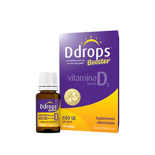 Ddrops 600 UI – Vitamina D Líquida