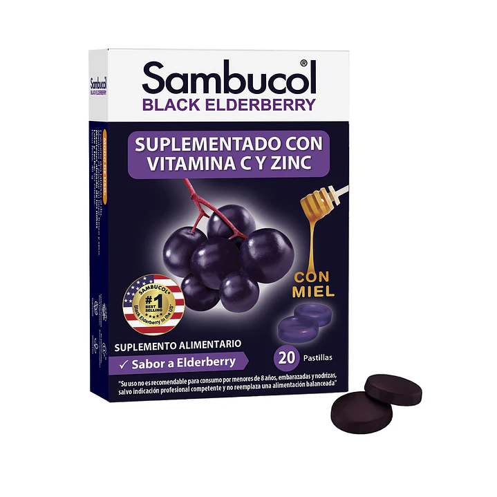 Sambucol Tabletas Masticables 1