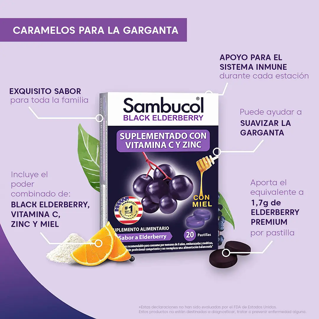 Sambucol Tabletas Masticables 2