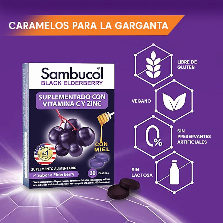 Sambucol Tabletas Masticables 3
