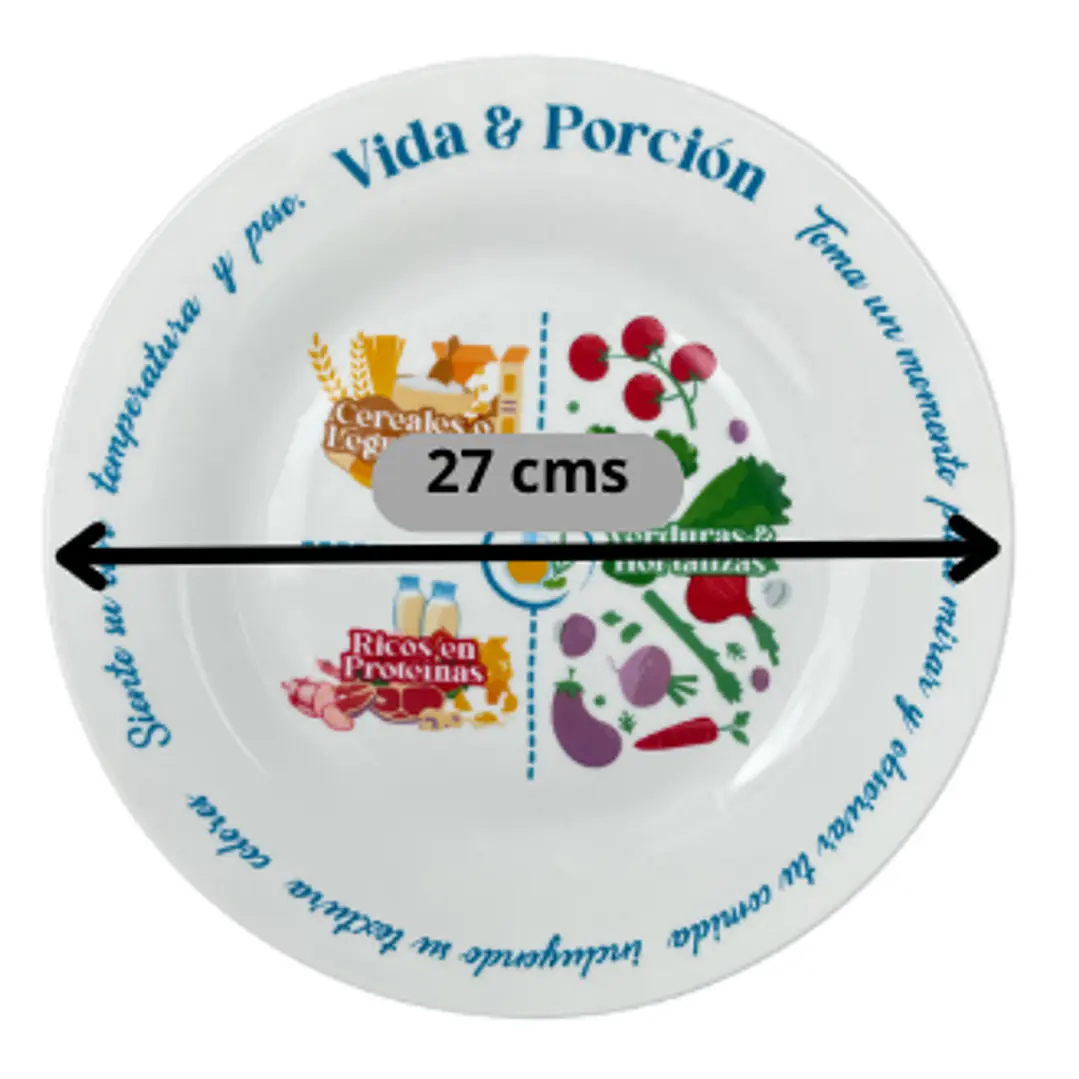 Plato Saludable Hipocalórico VitaPorción™ 2