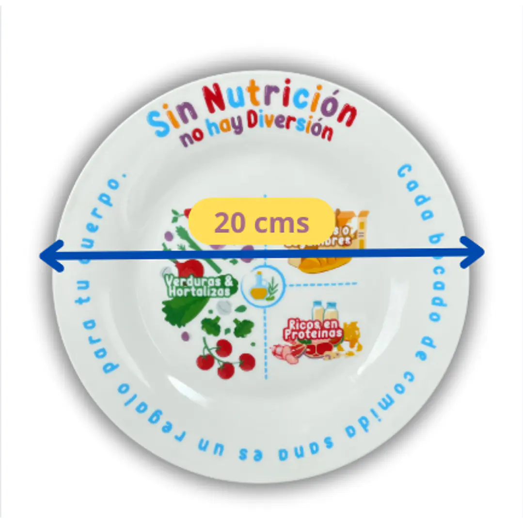 Plato Saludable Infantil VitaPorción™ 2