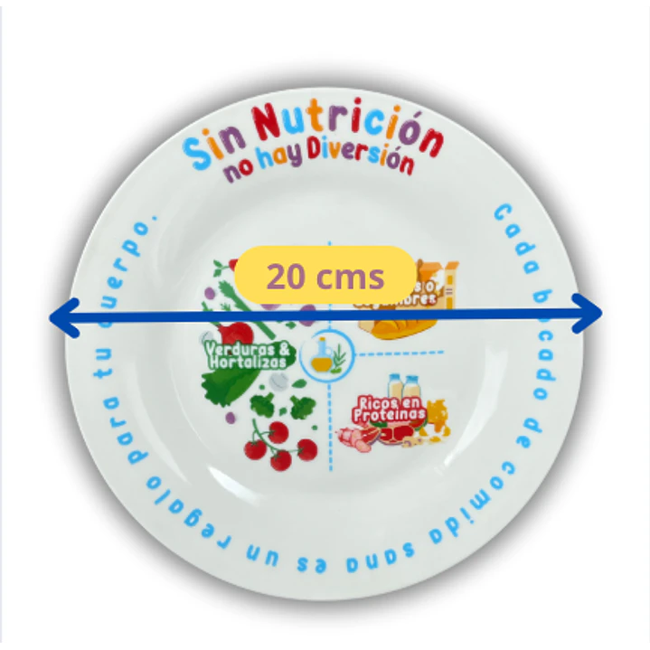 Plato Saludable Infantil VitaPorción™ 2