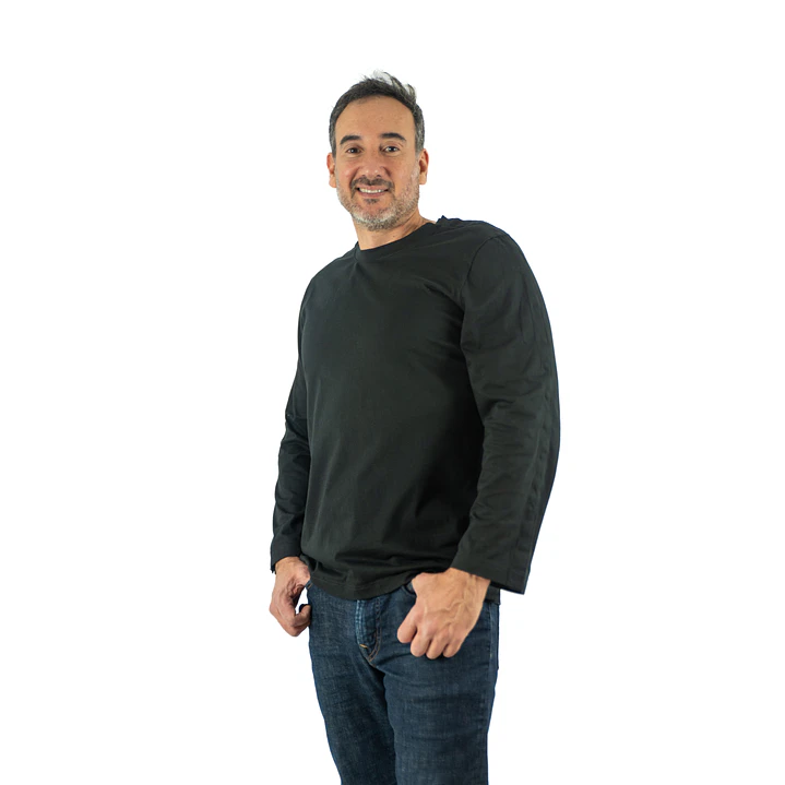 Bilbi - Polera Delmi Manga Larga (Hombre) 1
