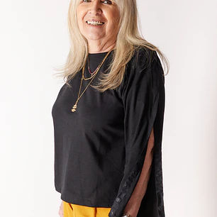 Bilbi - Polera Delmi Manga Larga (MUJER) 
