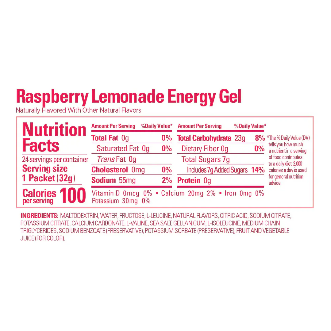 Gel Energy Salty Raspberry/Lemonade (32 grs) - Gu 2