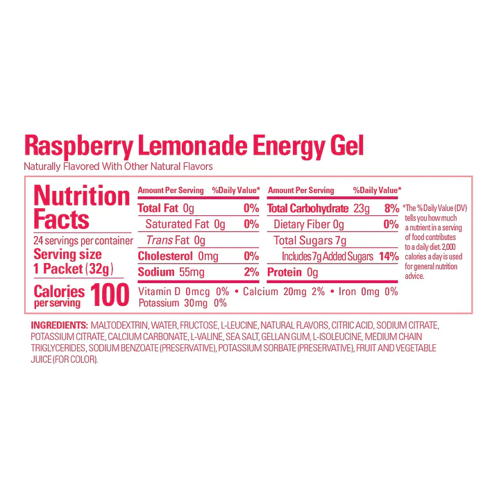 Gel Energy Salty Raspberry/Lemonade (32 grs) - Gu 2