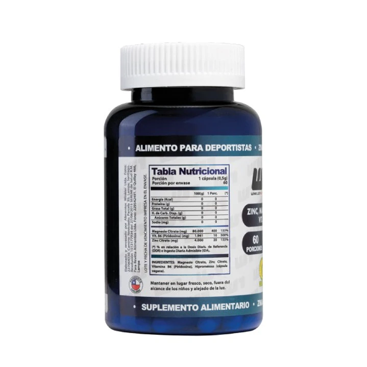 ZMA + B6 60 cáps. (60 porciones) – Winkler Nutrition 2
