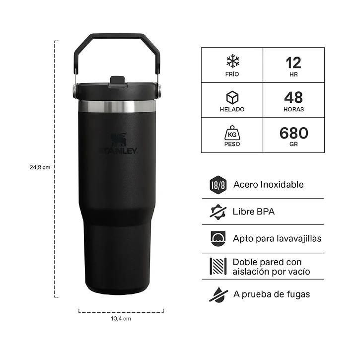 Botella Térmica Stanley Flip Straw 2.0 | 887 ml 2