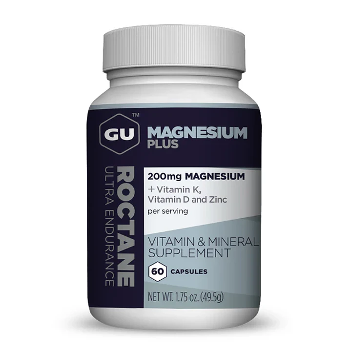 Roctane Magnesio Plus Energy (60 cápsulas) – GU 1
