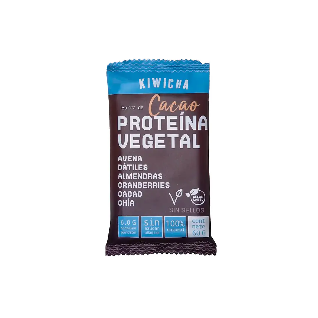 Pack Kiwicha 12 Barras Energéticas Cacao  2