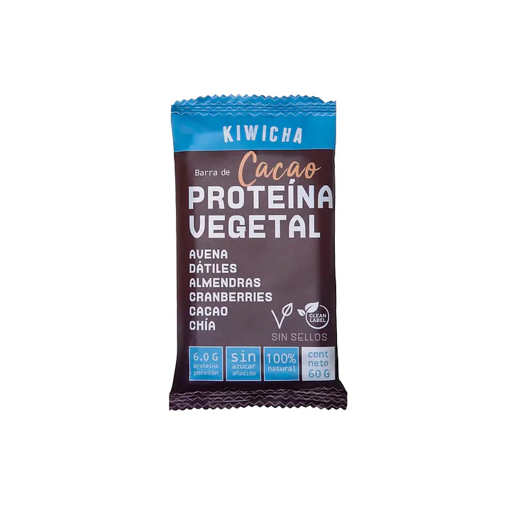 Pack Kiwicha 12 Barras Energéticas Cacao  2