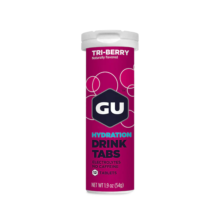 Electrolitos Tri-Berry (12 tabletas) – GU 1