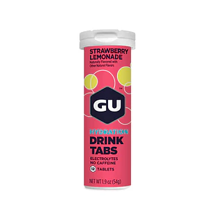 Electrolitos Strawberry / Lemonade (12 tabletas) – GU