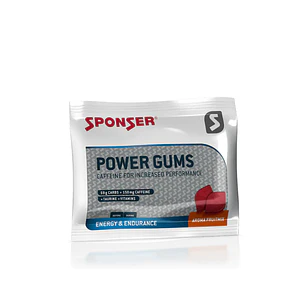 Power Gums – Gomas energéticas con cafeína Sponser