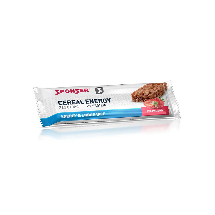 Barra Cereal Energy Strawberry 40g Sponser  1