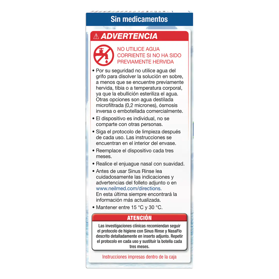Sinus Rinse Kit Inicio Lavado Nasal (10 Sachets) 4