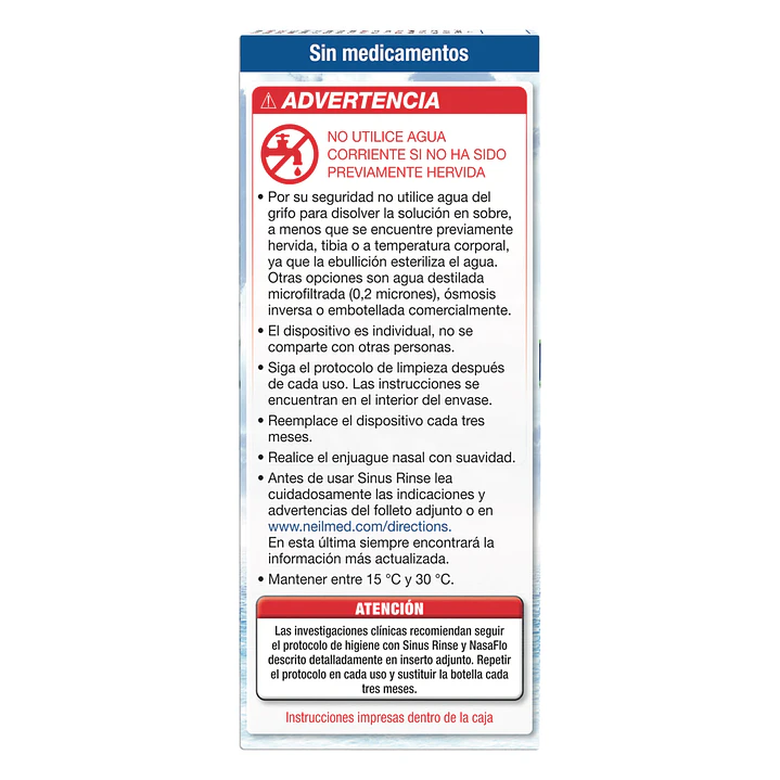 Sinus Rinse Kit Inicio Lavado Nasal (10 Sachets) 4