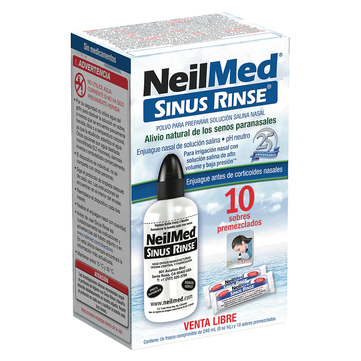 Sinus Rinse Kit Inicio Lavado Nasal (10 Sachets) 2