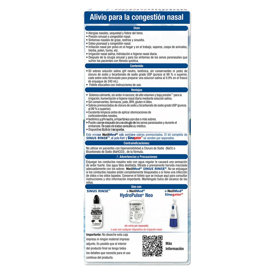 Sinus Rinse Refill Regular (50 Sachets) 5