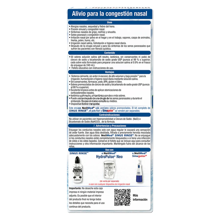 Sinus Rinse Refill Regular (50 Sachets) 5