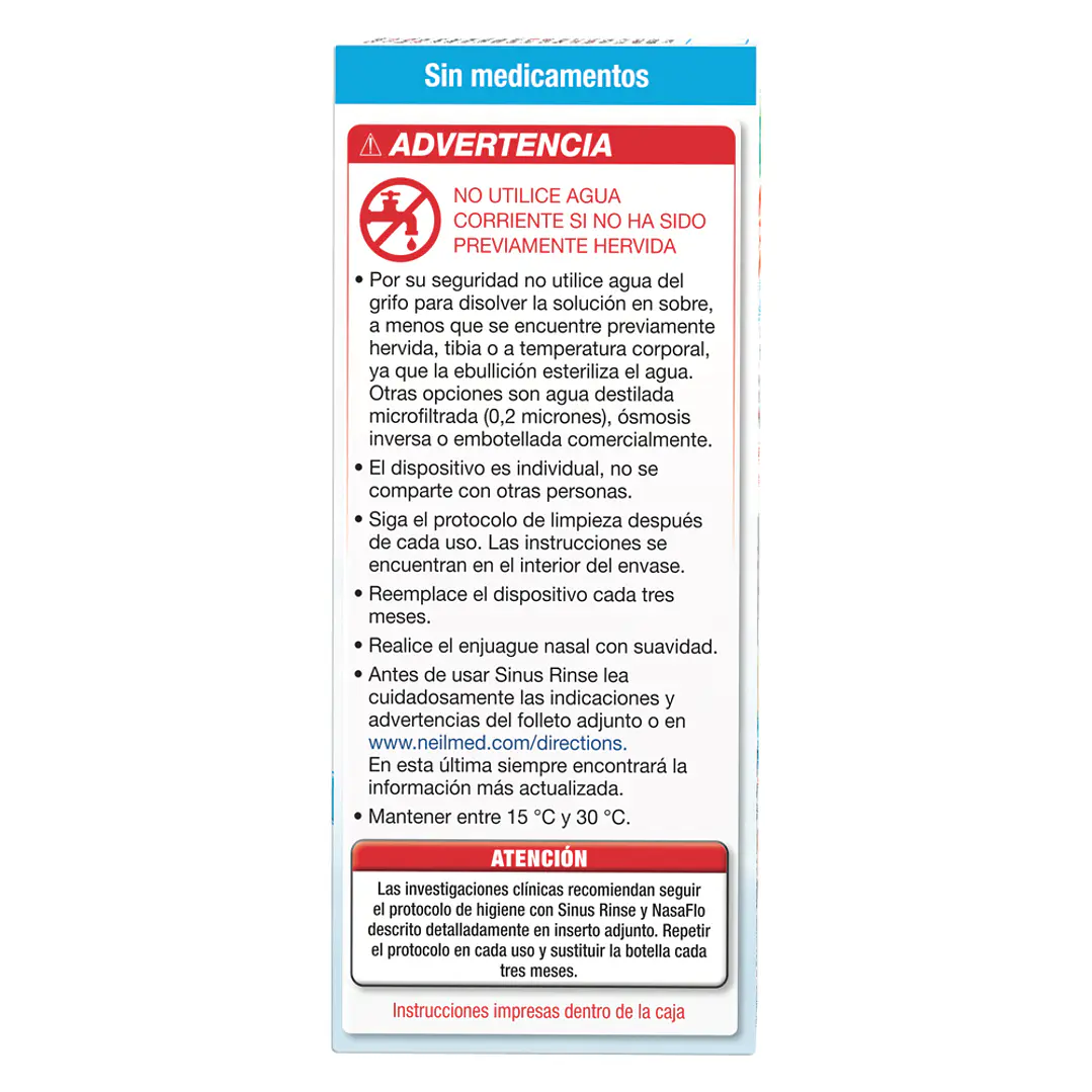Sinus Rinse Pediátrico Kit Inicio (30 Sachets) 4