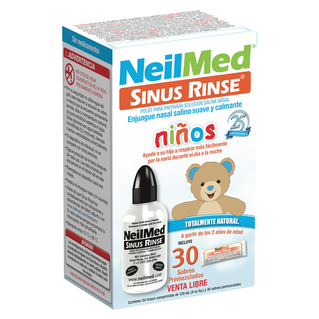 Sinus Rinse Pediátrico Kit Inicio (30 Sachets) 2