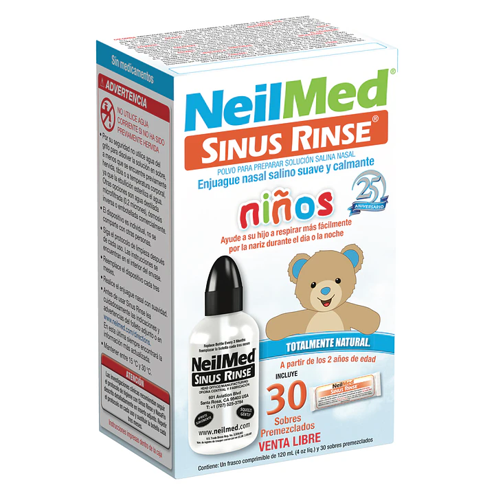 Sinus Rinse Pediátrico Kit Inicio (30 Sachets) 2