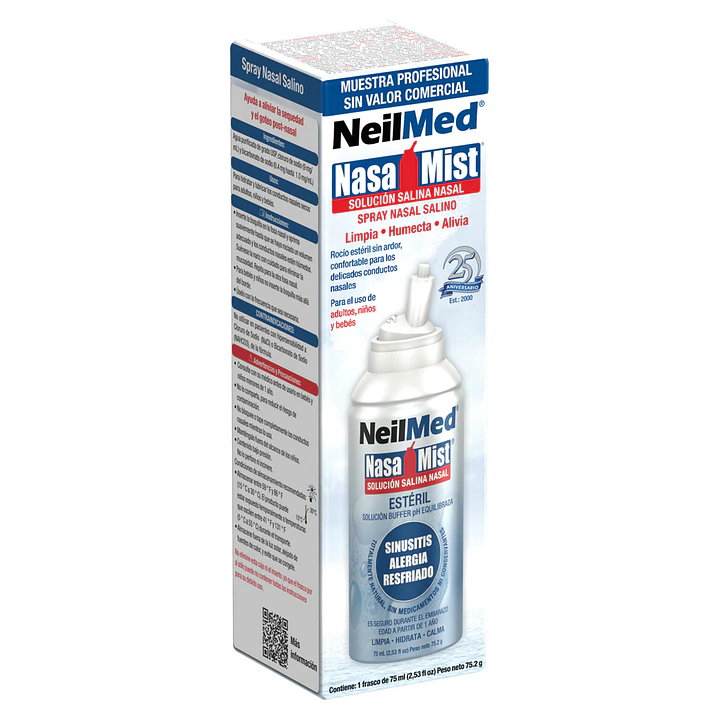 Nasamist Solución Isotónica Spray Nasal 75 ml 2