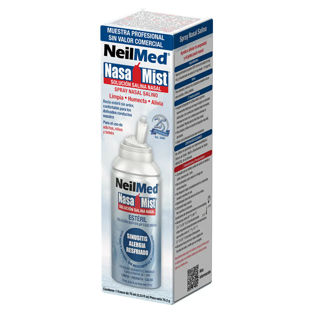 Nasamist Solución Isotónica Spray Nasal 75 ml 3