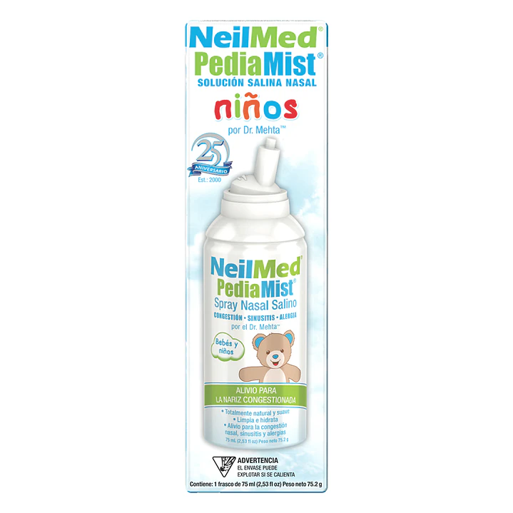 Pediamist Spray Nasal Solución Salina (75 ml) 4