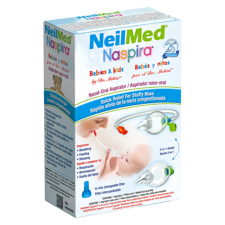 Naspira Aspirador Nasal Pediátrico (2 en 1) 2