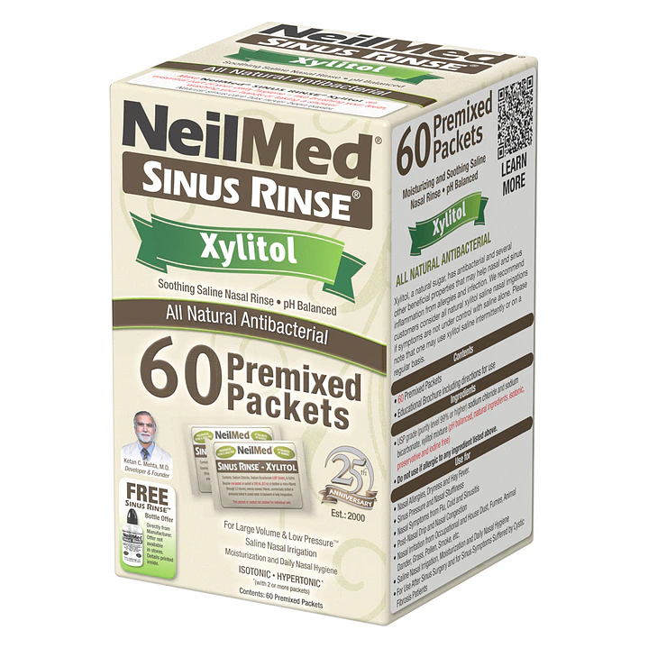 Sinus Rinse Xylitol Refill (60 Sachets) 2