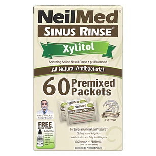 Sinus Rinse Xylitol Refill (60 Sachets)