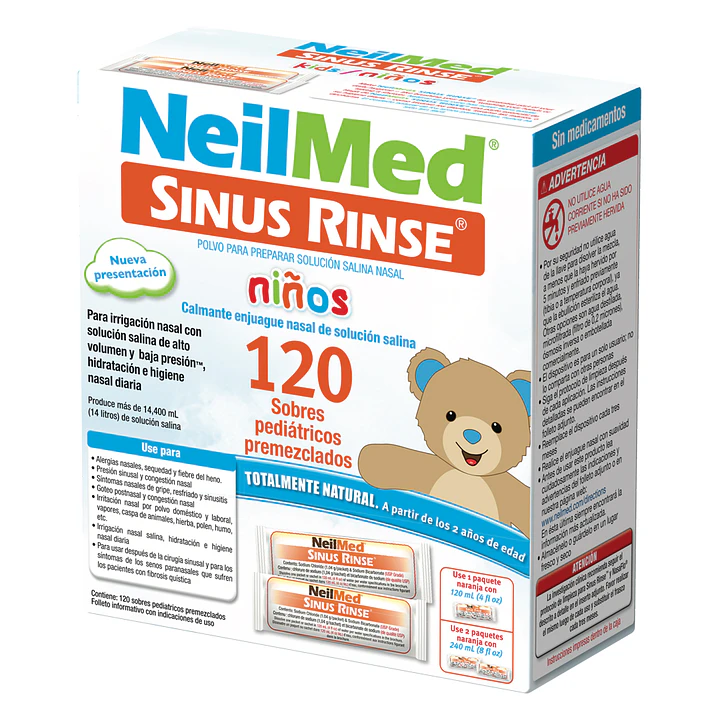 Sinus Rinse Pediátrico Refill (120 Sachets) 3