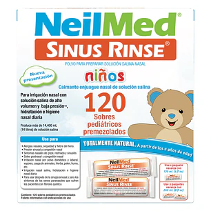 Sinus Rinse Pediátrico Refill (120 Sachets)